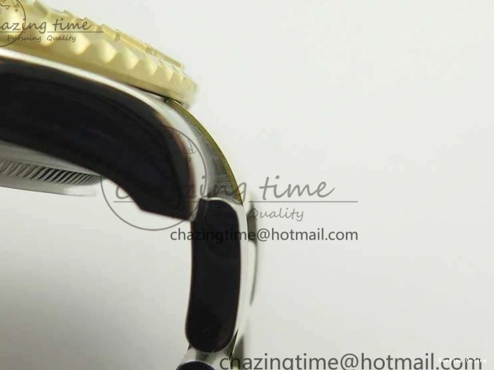 0114 Popular Yacht-Master 116655 3AF Best Edition YG Wrapped Gold Dial On SS YG Bracelet A 3454